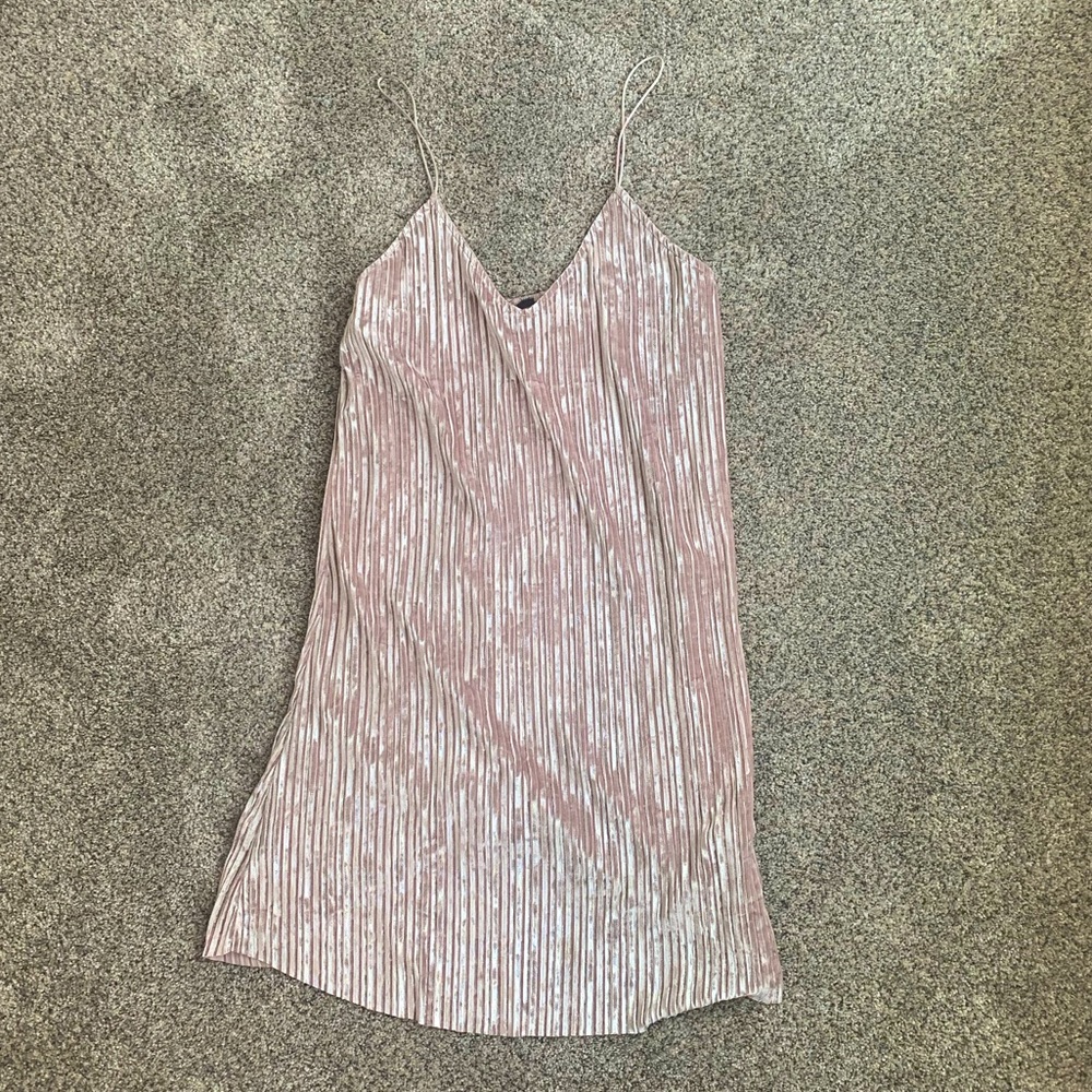 Beautiful crushed velvet dress